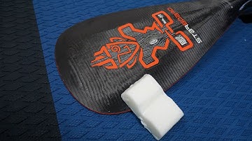 SUPboarder quick SUP tip / Wax your paddle