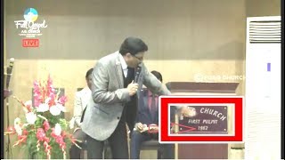 Pulpit Story From Paul Thangiah Message | Inspiring Story About First Pulpit of FGAG Bangalore chords