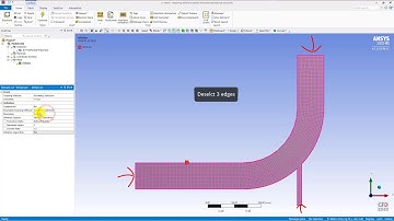 ANSYS CFD MESH 2D BASIC TUTORIAL 3 - INFLATION