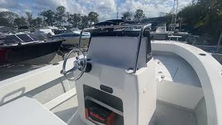 Bonito 620 Centre Console Getting its 200HP Yamaha Outboard- Water Test Coming Soon!!!