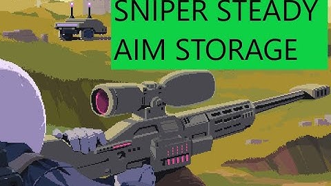 NEW Sniper tech in Risk of Rain Returns (Steady aim storage)