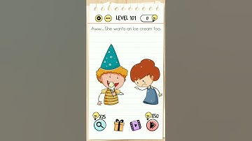 《Brain Test Tricky Puzzles Level 101》Full Answers Walkthrough Level 101 /// Đáp Án Đầy Đủ Brain Test