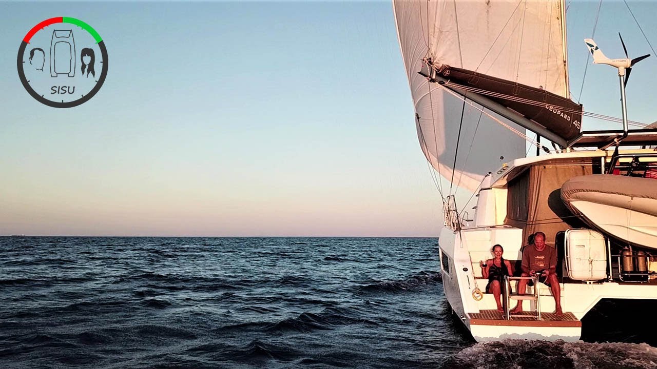 #72 Calm Seas YAY!!  We reach Turkey After a 28 Day Passage| Sailing Sisu Leopard 45 Catamaran