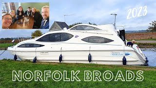 Family Boating Holiday on the Norfolk Broads  October 2023