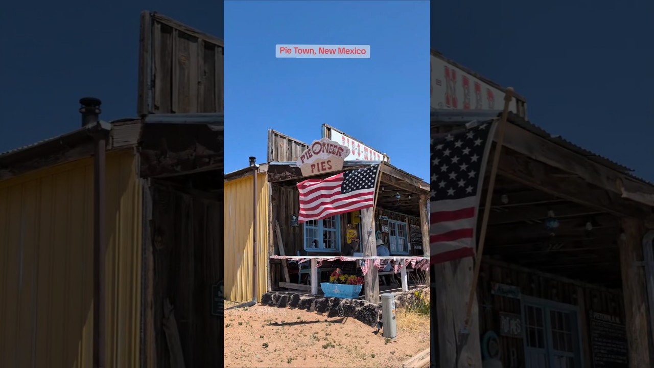 place named pie Town? I had to come check it out 