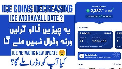 ice Network Coins Decreasing, Cutting Solution | Ice Network 2nd Distribution | Ice Network News