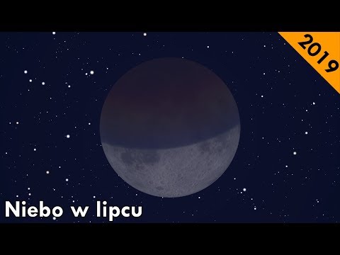 Wideo: Kiedy ubywający księżyc w lipcu 2019 r