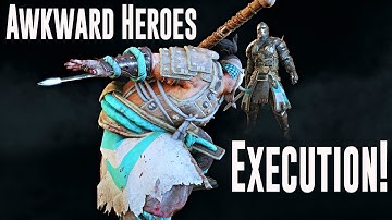 Awkward Heroes Try Requiescat in Pace [New Assassin Creed Execution] ∙ For Honor "For The Creed"