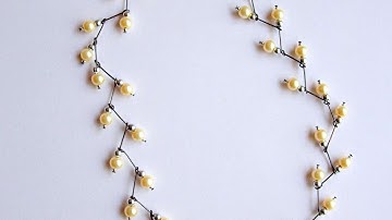 How To Make An Elegant Wave Necklace - DIY Style Tutorial - Guidecentral