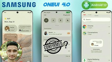 Samsung Android 12 Update | OneUi 4.0 Eligible Devices List | Confirmed ? ⚡⚡