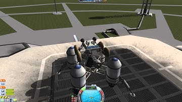 KSP Mun Rover Test Launch