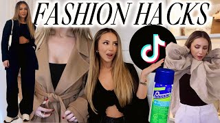 TESTING VIRAL FASHION HACKS FROM TIKTOK!