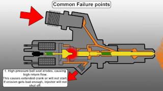 How a Common Rail Diesel Injector Works and Common Failure Points  Engineered Diesel