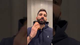 Daily Beard Care Tutorial, How To Use Russell's Beard Brush, Oil and Wax
