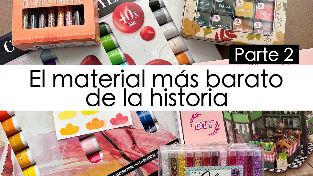 Probando MATERIAL LOW COST de Action para Bellas Artes (Parte 2) Laura Inguz