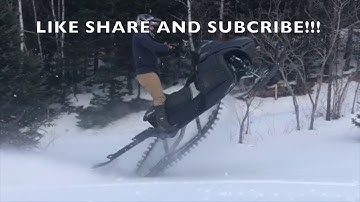 Polaris IQR 800 mountain mod | Tearing it up !!!