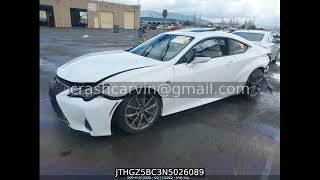 JTHGZ5BC3N5026089 - Lexus Rc 350 350 F Sport 2022 2022