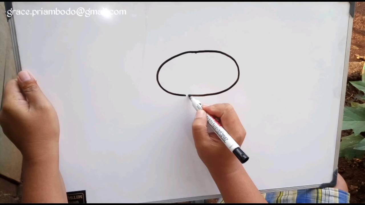 How To Draw A Dog In Simple Way Cara Mudah Menggambar Anjing