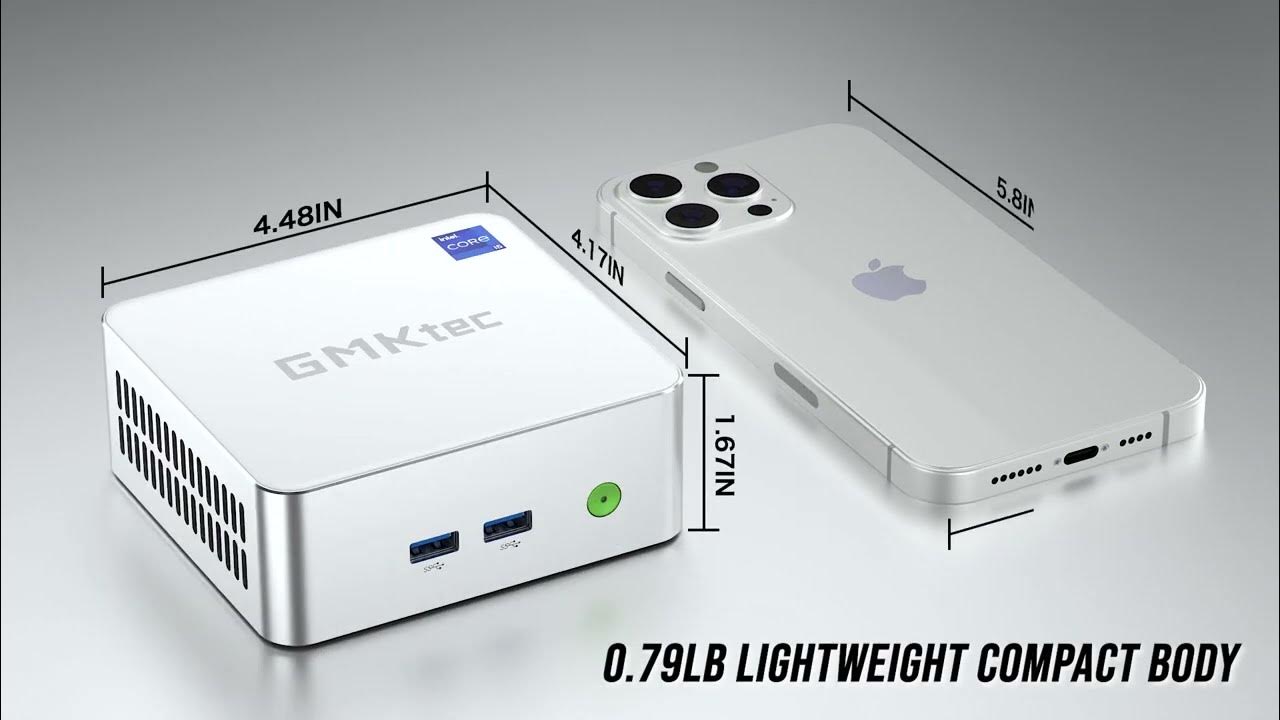 NucBox M3---Intel 12th Core i5 12450H Mini PC 