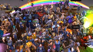 I Tried To Play World of Warcraft With 1000s Of My Viewers