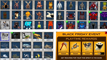 Sandbox in Space Added New Update Blackfriday VS Worm VS Italian Brainrot VS 99 Forest Night Deer 