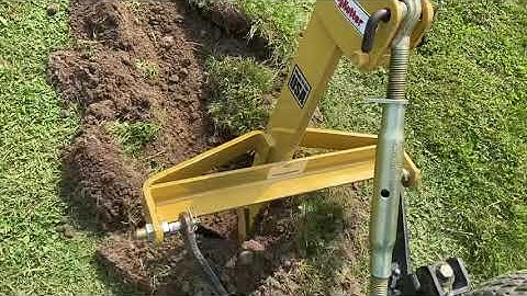 King Cutter Middle Buster Trenching In Action