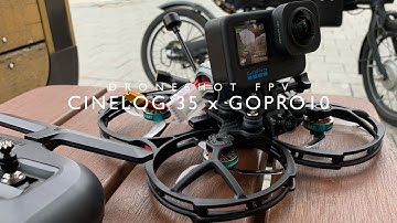 DRONESHOT FPV / GEPRC CINELOG 35 x GOPRO10