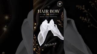 Beautiful Hair Bow DIY ✨ Fast, Easy & Budget Friendly