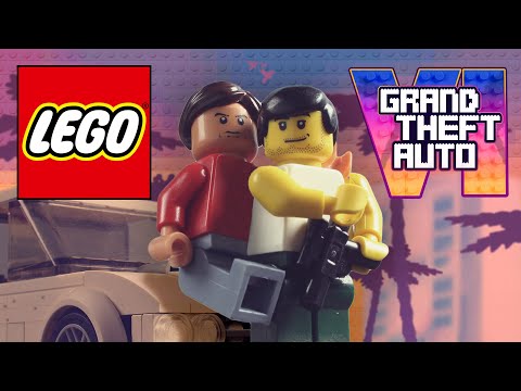 GTA 6 TRAILER IN LEGO