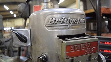 Bridgeport Series 1 2 Hp Milling Machine