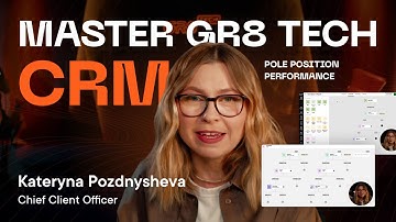 The GR8 Tech CRM - Pole Position Performance | Season 2