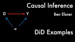 Causal Inference -- 19\/23 -- Difference-in-Differences Examples