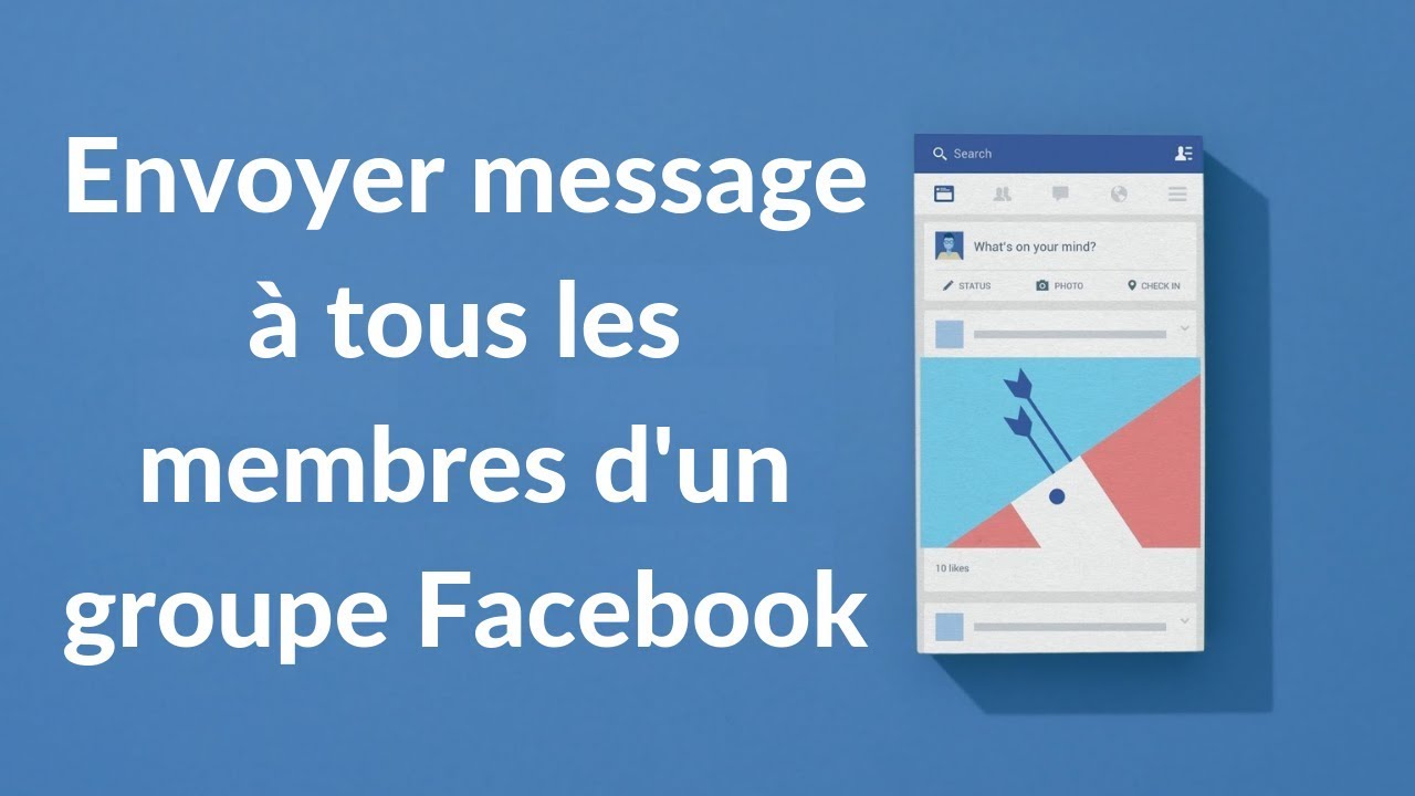Facebook Envoyer Un Message A Tous Les Amis Youtube