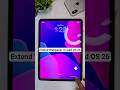 Extend Wallpaper in iPad OS 26 Apple #youtubeshorts #shorts #apple