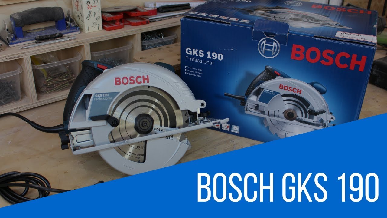Sierra Circular Bosch GKS 190 
