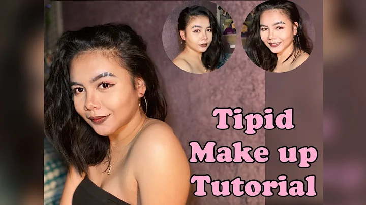 TIPID (GANGSTER) MAKE UP TUTORIAL || KRISTINE MOLINA
