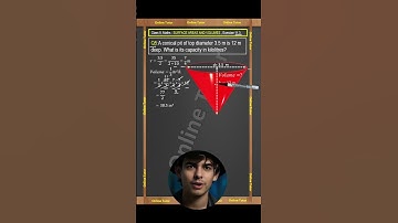 Q5 Ex 11.3 , class 9 Math, Surface Areas And Volumes.