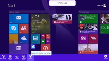 how to make windows 8.1 app tile bigger