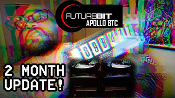 FutureBit Apollo BTC, PrOfiTaBiLiTy 2 Month Update, Full package & Standard Unit Tips, JTC30