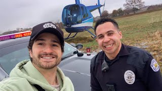Getting Coffee in my Helicopter!! (Police Called)
