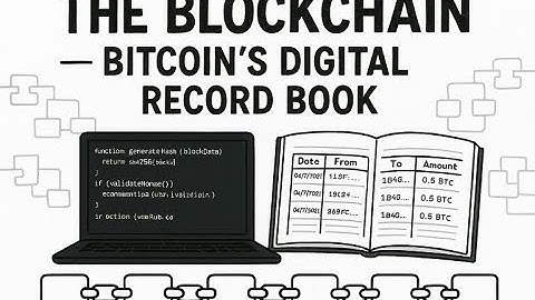 Inside the Blockchain — How Bitcoin Records & Protects Every Transaction