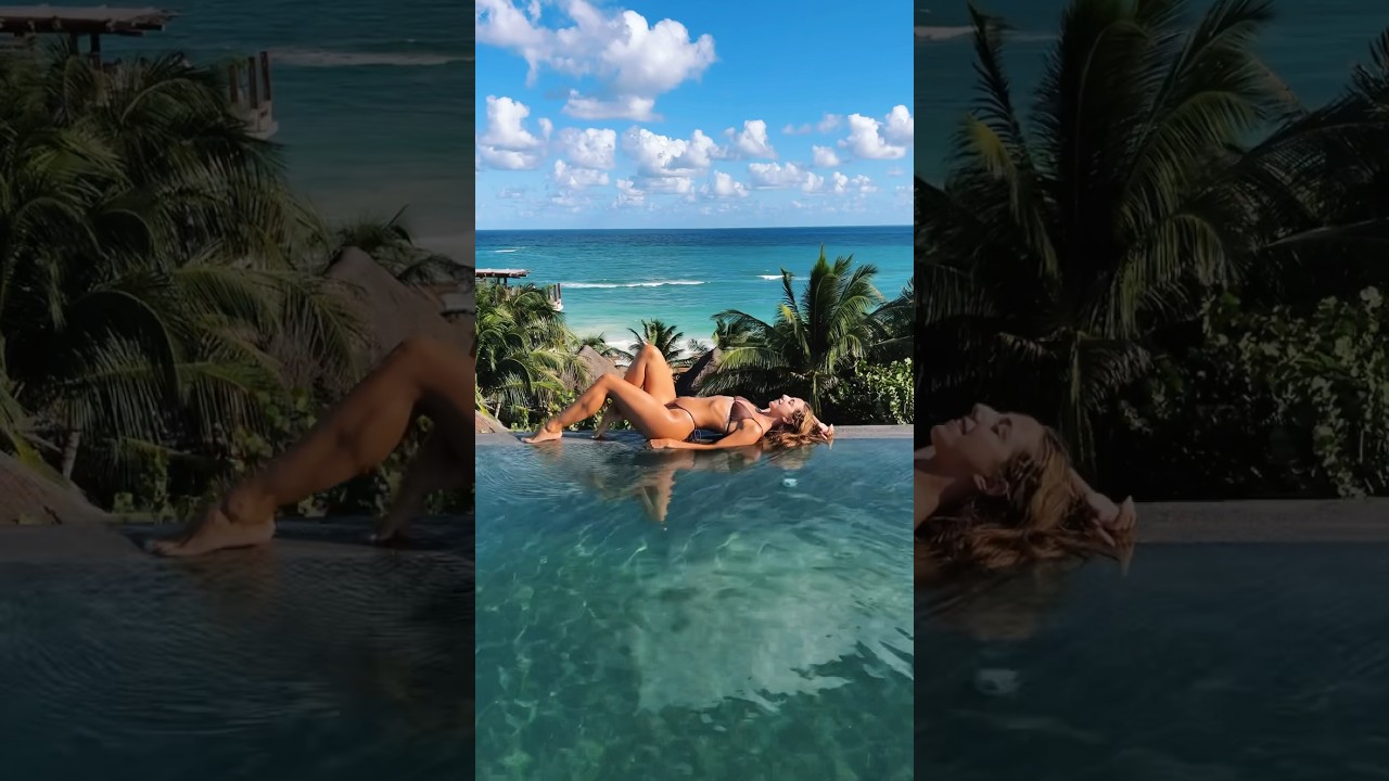 Hotel Goals in Tulum! Would you stay here?