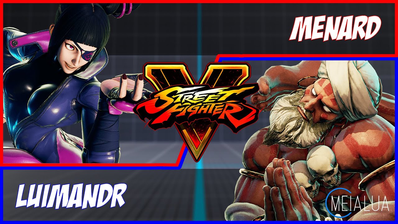 SFV CE - MenaRD(JURI) VS Luimandr(DHALSIM) 🌘 MeiaLua 🌘