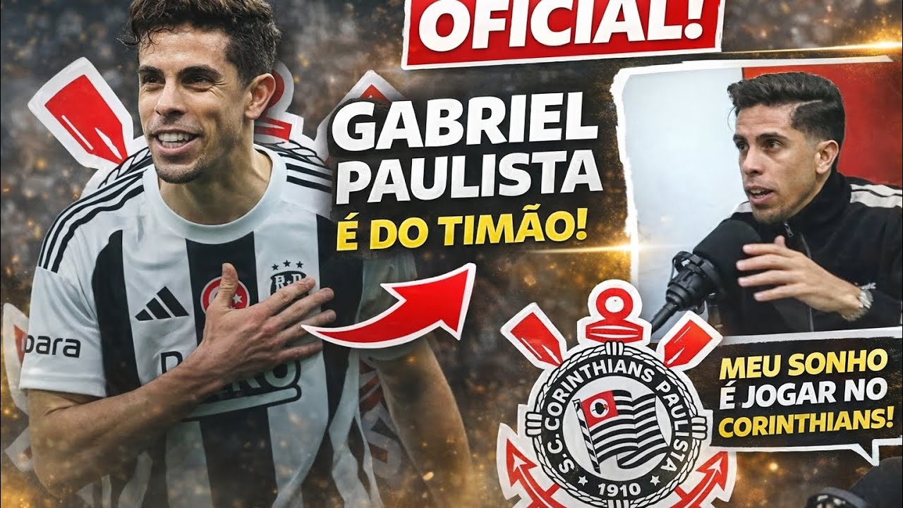É DO TIMÃO! Gabriel Paulista acerta com o corinthians