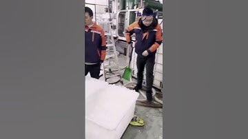 Icemedal 10tons tube ice machine under testing at factory#drink #icefactory #icemaker #bar #fishery