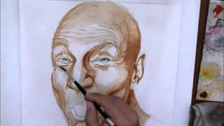 Pintando em Aquarela