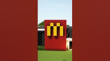 Minecraft Best McDonald’s🍟 For Build and No Music  #minecraft