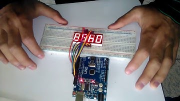 ✅ Arduino desde cero | Control de Display de 7 Seg x 4 Dígitos | Contador 0 a 9999