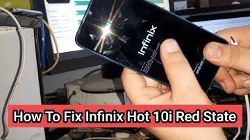 How To Flash Infinix Hot 10i X659B | Red State Fix | Orange State Solved | With Free Tool