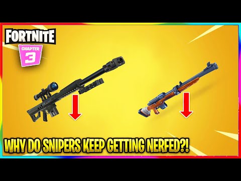 There really needs to be some sort of nerf to heavy snipers… here's what I  propose: : r/FortNiteBR